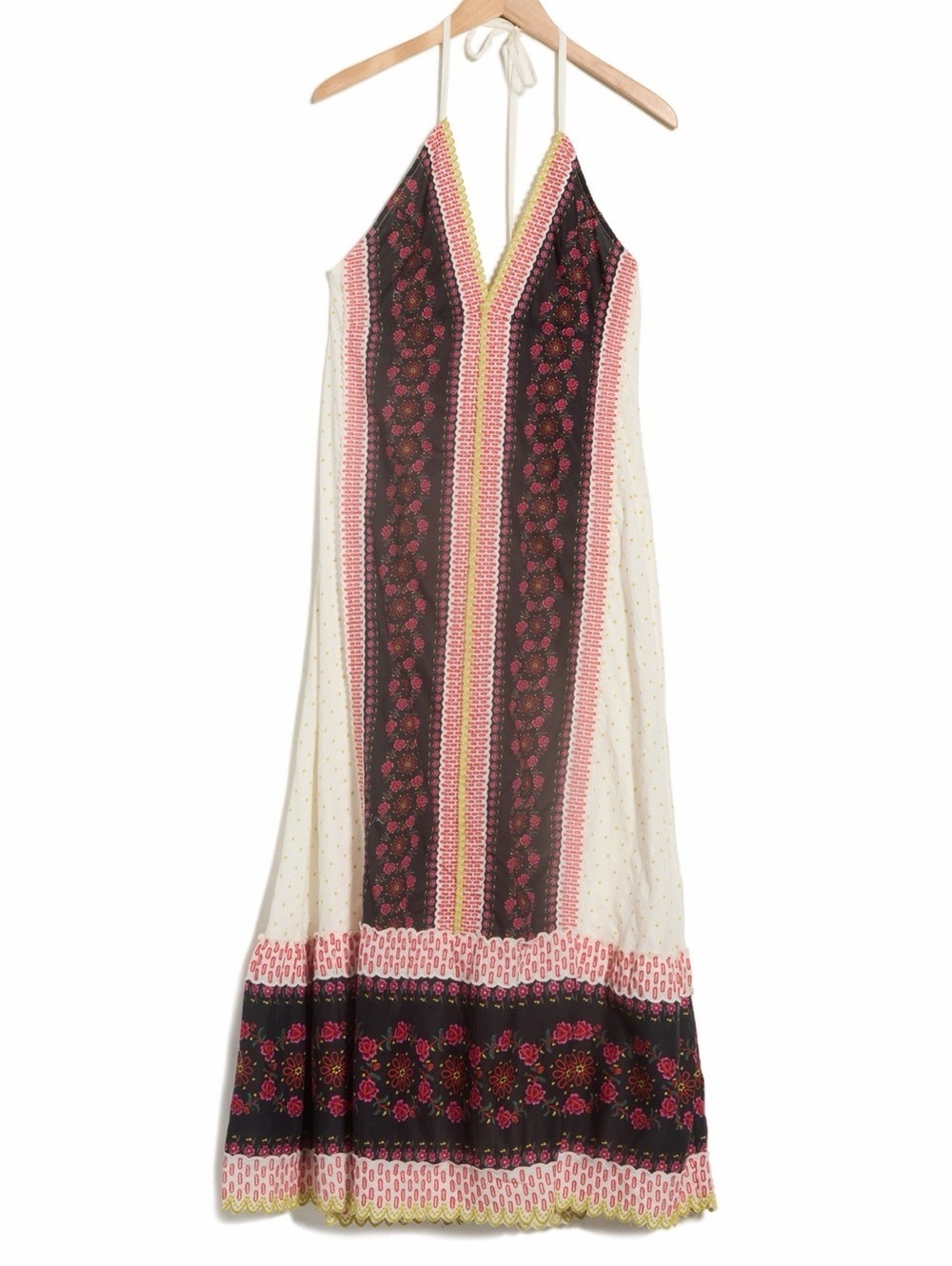 Free People Cubana Maxi Dress in Ivory Combo NWT Various Sizes